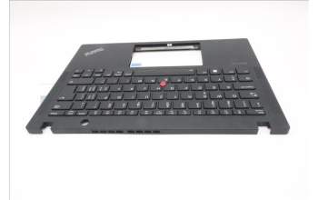 Lenovo 5M11N89586 C-Cover with keyboard, Switzerland, Black, Backlight, WWAN, UK