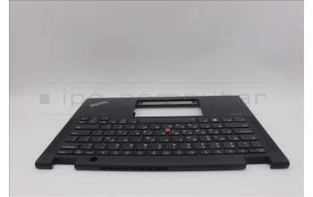 Lenovo 5M11N93174 C-Cover with keyboard, Greek, Black, Backlight, WWAN, US