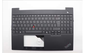 Lenovo 5M11N96568 MECH_ASM FRU KBD CCV SLV (LTN) UK BK