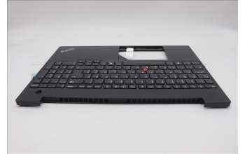 Lenovo 5M11N96568 MECH_ASM FRU KBD CCV SLV (LTN) UK BK