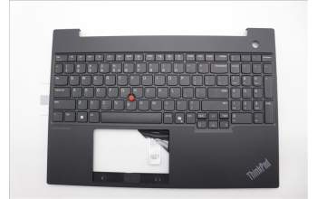 Lenovo 5M11N96586 MECH_ASM FRU KBD CCV EURO ENG (LTN)US BK