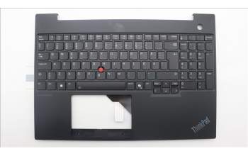 Lenovo 5M11N99192 C-Cover with keyboard, Swedish/Finnish, Black, Backlight, UK