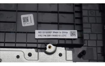 Lenovo 5M11N99219 MECH_ASM FRU KBD CCV UKE BL(PMX) UK BK