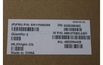 Lenovo 5M11N99295 MECH_ASM FRU Powerbutton FPR Bracket ASM