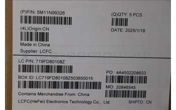 Lenovo 5M11N99326 MECH_ASM BL KB BK BRL CHY