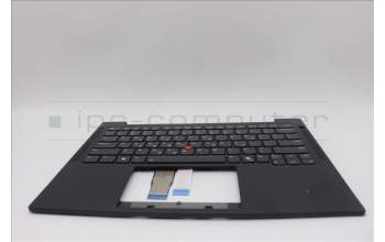 Lenovo 5M11N99598 C-Cover with keyboard, Greek, Black, Backlight, WWAN, US