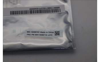 Lenovo 5M11N99715 MECH_ASM X13YG5 FPR WITH BRACKET BLACK