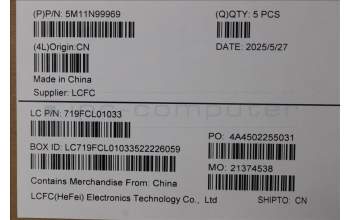 Lenovo 5M11N99969 MECH_ASM FRU GER (CHY) UK BK