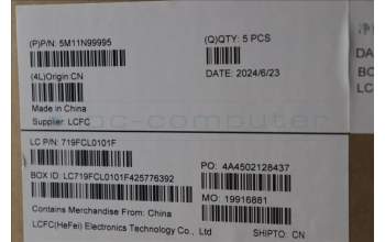 Lenovo 5M11N99995 MECH_ASM FRU POR (SRX) UK BK