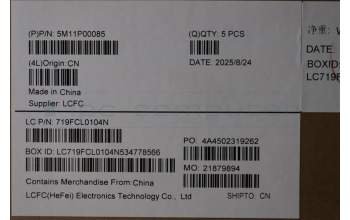 Lenovo 5M11P00085 MECH_ASM FRU ARA (CHY) US AG