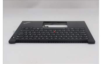 Lenovo 5M11P32367 C-Cover with keyboard, Hungarian, Black, Backlight, UK