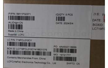 Lenovo 5M11P32371 MECH_ASM FRU HUN BL (SRX) UK BK