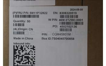 Lenovo 5M11P32822 MECH_ASM FRU FPR w/ bracket assembly_BK