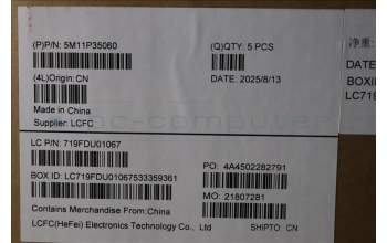 Lenovo 5M11P35060 MECH_ASM GRP_KBD_BZL_SPA_WW_LG_CHY