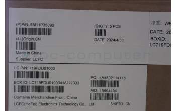 Lenovo 5M11P35096 MECH_ASM GRP_KBD_BZL_SLV_WW_LG_LTN