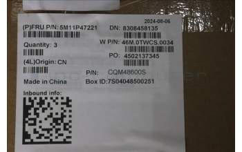 Lenovo 5M11P47221 MECH_ASM NoNFC CCvr+ENG KB ASM,CHY