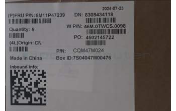 Lenovo 5M11P47239 MECH_ASM NoNFC CCvr+POR KB ASM,CHY