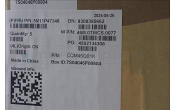 Lenovo 5M11P47348 MECH_ASM NoNFC CCvr+ITA KB ASM,SRX