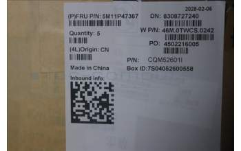 Lenovo 5M11P47387 MECH_ASM NFC CCvr+POR KB ASM,CHY