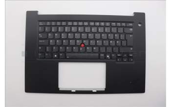 Lenovo 5M11P47414 C-Cover with keyboard, Danish, Backlight, UK