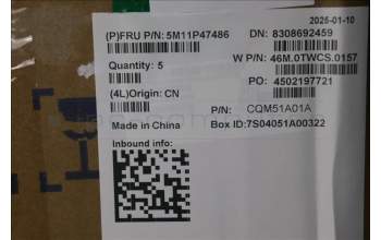 Lenovo 5M11P47486 MECH_ASM NFC CCvr+BEL KB ASM,SRX