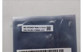 Lenovo 5M11P68886 MECH_ASM X13YG5 FPR with Bracket Grey