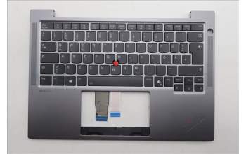 Lenovo 5M11P69278 MECH_ASM BL KB BK/GY GER SRX