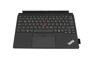 5M11P78571 teclado incl. topcase original Lenovo DE (alemán) negro/negro con retroiluminacion y mouse stick