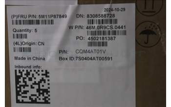 Lenovo 5M11P87849 MECH_ASM BLKB UKE w/C Cov,WFC Sunrex