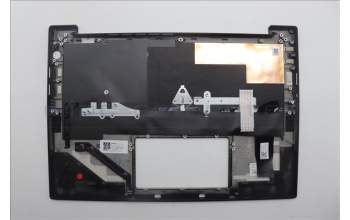 Lenovo 5M11Q25748 C-Cover with keyboard, Switzerland, Black, WWAN, UK