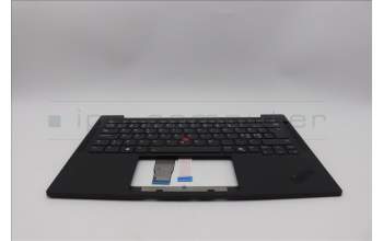 Lenovo 5M11Q53874 MECH_ASM KBD Ccvr NORDIC BK BL SRX UK BK