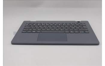 Lenovo 5M11Q55247 C-Cover with keyboard, Nordic, Luna Grey, Non-Backlight, No World Face Camera, UK