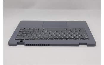 Lenovo 5M11Q55247 C-Cover with keyboard, Nordic, Luna Grey, Non-Backlight, No World Face Camera, UK