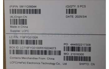 Lenovo 5M11Q56044 MECH_ASM GRP_KBD_BZL_CZE/SLK_WW_DB_LTN