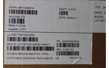 Lenovo 5M11Q56074 MECH_ASM GRP_KBD_BZL_UKR_WW_DB_LTN