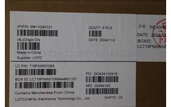 Lenovo 5M11Q60721 MECH_ASM BL KB BK SC BEL SRX