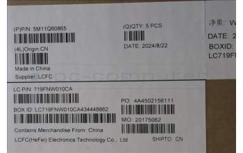 Lenovo 5M11Q60865 MECH_ASM BL KB BK SC SWE/FIN SRX