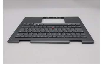 Lenovo 5M11R38859 C-Cover with keyboard, Estonian, Luna Grey, FingerPrint Reader, WLAN, UK