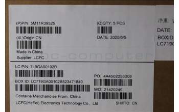 Lenovo 5M11R39525 MECH_ASM GRP_KBD_BZL_NOR_WW_LG_LTN