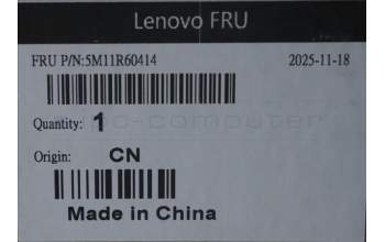 Lenovo 5M11R60414 MECH_ASM TopCoverAssy M70qG6 OEM,AVC