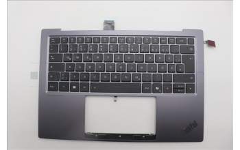 Lenovo 5M11R87938 MECH_ASM GRP_KBD_BZL_GER_WL_BKGY_LTN