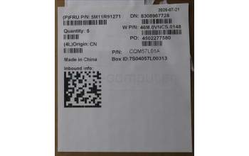 Lenovo 5M11R91271 MECH_ASM Ccvrasm,KB,SPA,WFC,NBL,DF