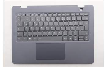 Lenovo 5M11R91301 C-Cover with keyboard, German, Luna Grey, Backlight, No World Face Camera, UK