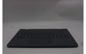 Lenovo 5M11R91310 C-Cover with keyboard, Italian, Luna Grey, Backlight, No World Face Camera, UK