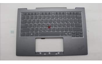 Lenovo 5M11R91429 MECH_ASM BL KB GY FPR GRE CHY