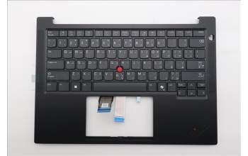 Lenovo 5M11S09680 MECH_ASM FRU KBD W/C ARA (CHY) US BK