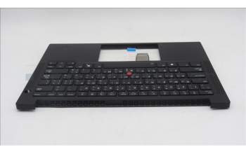 Lenovo 5M11S09753 MECH_ASM FRU KBD W/C ARA BL (LTN) US BK