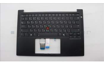 Lenovo 5M11S09801 MECH_ASM FRU KBD W/C RUS BL (LTN) US BK