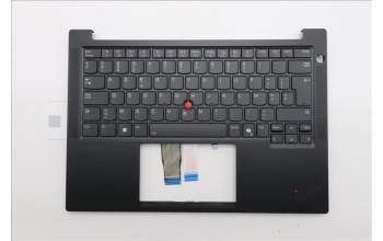Lenovo 5M11S09964 MECH_ASM FRU KBD W/C BEL BL(SRX)UK BK