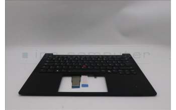 Lenovo 5M11S09964 MECH_ASM FRU KBD W/C BEL BL(SRX)UK BK